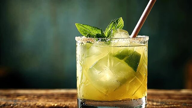classic caipirinha with lime and sugar video brazilian cocktail