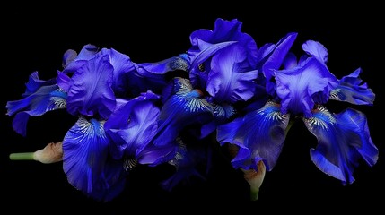 Blue Iris Flower Pictures: Capturing the Enigmatic Allure of Irises