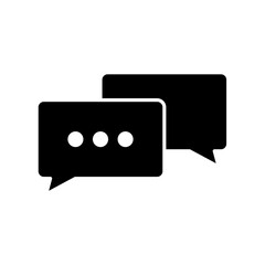 Fototapeta premium Icon a communication, isolated against a clean background.