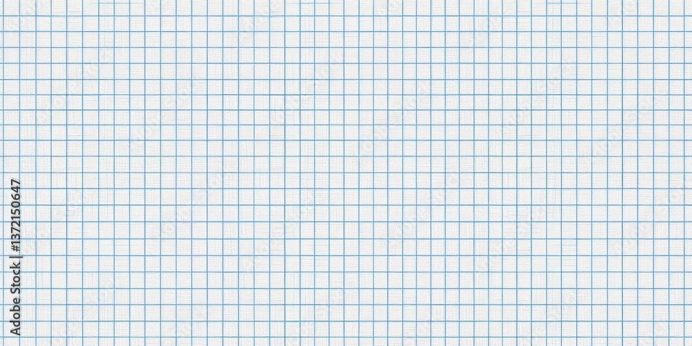Poster seamless grey grid pattern mimicking squared notebook paper texture ideal for math or school project