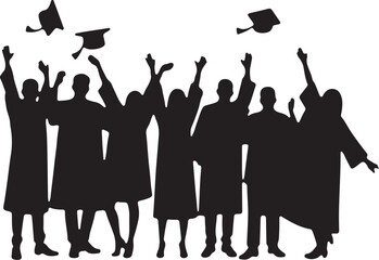 Graduation Celebration Silhouette Bundle