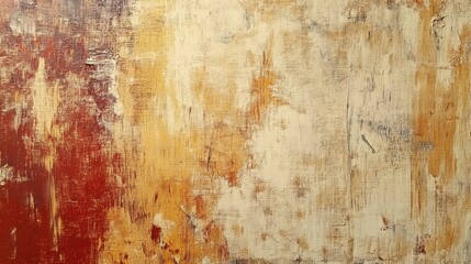 Obraz premium Old canvas painting draft detail, background or texture illustration