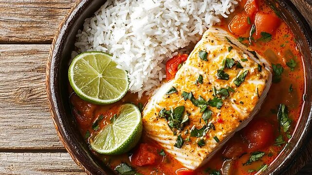 moqueca baiana brazilian seafood video