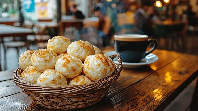 p&atilde;o de queijo brazilian food video