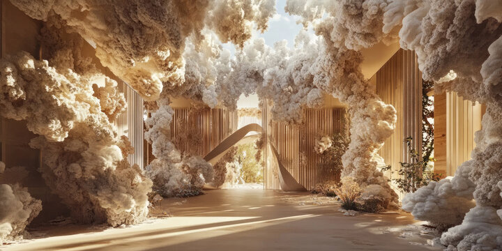 A House That Doubles as an Art Installation for Avant-Garde Architecture, Creative Spaces, or Conceptual Design