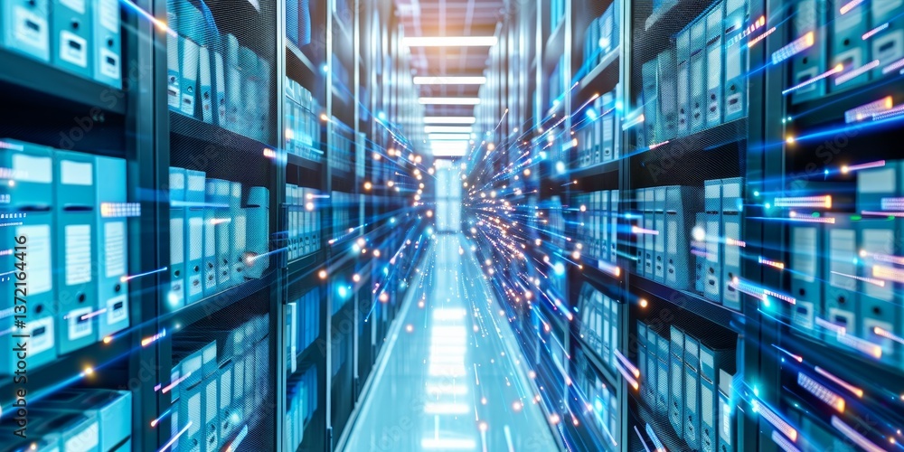 Fototapete streamline your business operations with intuitive document management systems for seamless data acc