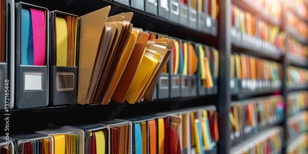 Poster Unlock the potential of electronic documentation with intuitive folder organization for streamlined access