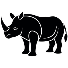 rhinoceros-silhouette-icon-isolated-on-white.eps