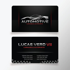 Car logo Business Card Design