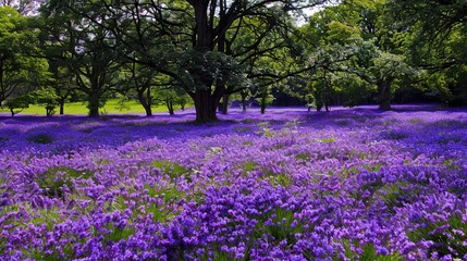 Obraz premium Purple Lavender Flower Pictures: Immerse in the Enchanting Beauty of Lavender Blooms