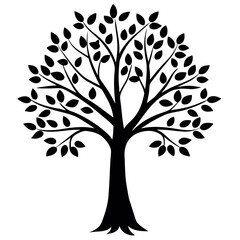 Obraz premium Simple tree. 