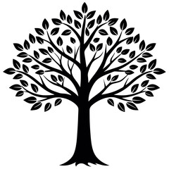 Obraz premium Simple tree. 