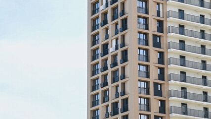 Apartments in a community. Beautiful district for living