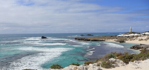 Porpoise Bay Looking at Little Salmon Bay Lighthouse