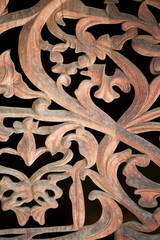 full frame wood carving