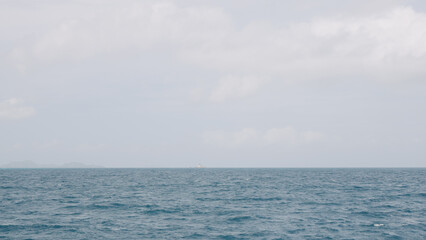 Fototapeta premium background of calm ocean near Seychelles in january