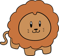 Illustration of lion
