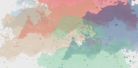 Bold Artistic painted abstract background. Oil drop, ink paper, watercolor abstract background. concrete wall graffiti.Colorful and bright watercolor background texture with grunge watercolor splashes