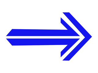 arrow with blade cuts