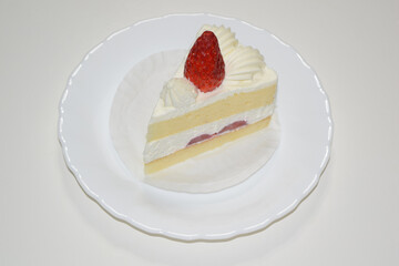 Japanese style strawberry shortcake