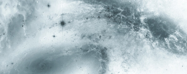 Dynamic Celestial Scene with Abstract Nebula, Fluid Swirl, and Captivating Colors

