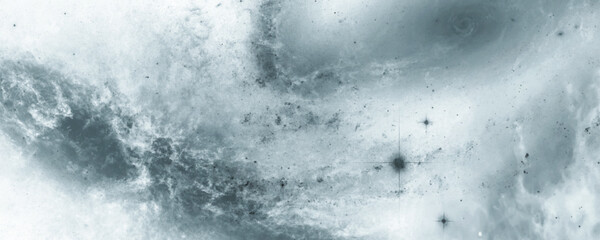Abstract Cosmic Background with Turbulent Nebula and Ethereal Light

