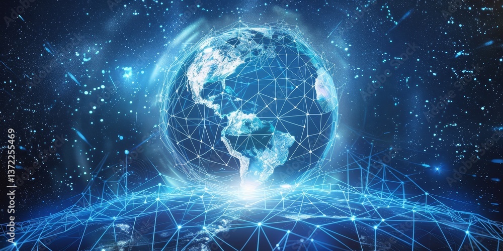 Aufkleber innovation in global networking and digital intelligence