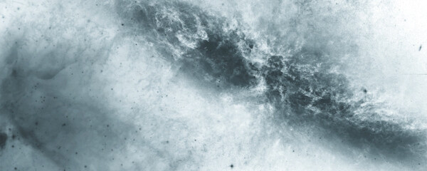 Celestial Harmony in Abstract Form with Misty Nebula and Dynamic Flow

