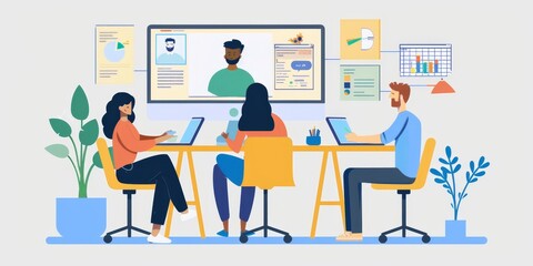 Engage in productive online meetings and collaborations with ease