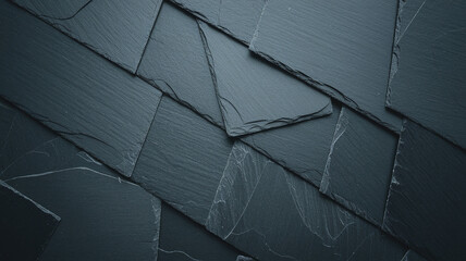 Dark Grey Slate Texture Background, Minimal and Clean Design, Perfect for Modern Aesthetics
