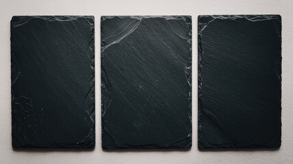 Dark Grey Slate Texture Background, Minimal and Clean Design, Perfect for Modern Aesthetics