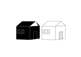 Set of Small House vector