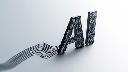 Digital Representation of AI with Circuitry Elements