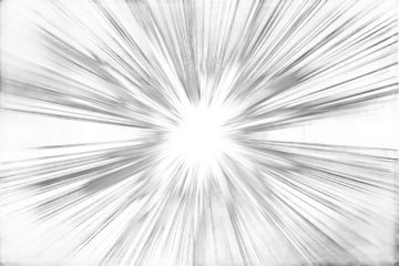 A bright white light emitting radiating beams on a black background creating a starburst effect