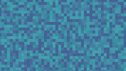 mosaic of blue and blue squares