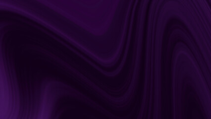 Abstract Dark Purple Fluid Wave Background with Smooth Gradient  