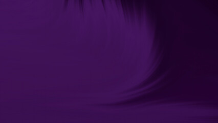 Dark Purple Abstract Background with Smooth Flowing Light Streaks  
