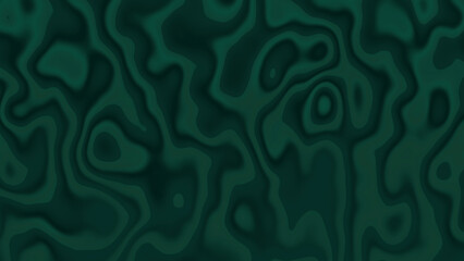 Abstract green background with wavy lines