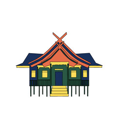 indonesian traditional house