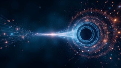 Futuristic Contemporary Wallpaper Design: Abstract Visuals with Dynamic Grids & Space-Time Patterns for Advanced Propulsion Concepts - Ideal for Corporate Messaging