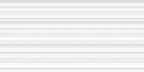 Obraz premium Array of horizontal waves, bands or lines geometrical background wallpaper banner pattern flat lay from above