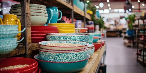 Discover eco-conscious grains while exploring vintage items at the thrift shop.