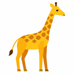Obraz premium Giraffe vector illustration 