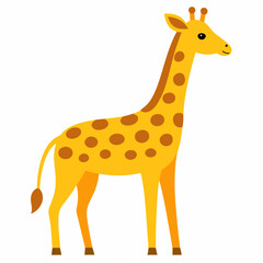 Fototapeta premium Giraffe vector illustration 