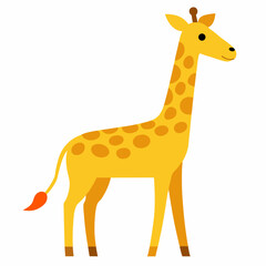 Obraz premium Giraffe vector illustration 