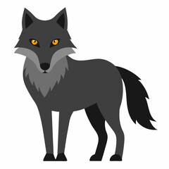Obraz premium Wolf vector illustration 