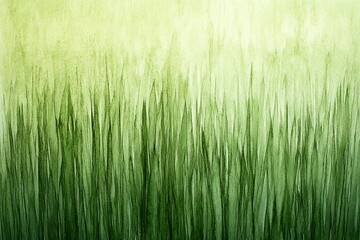 Obraz premium Abstract green watercolor background with grainy texture.