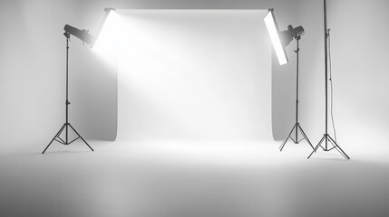 a aesthetic abstract background, empty scenario, white colour, beautiful ilumination, clean floor, cinematography, photography, 