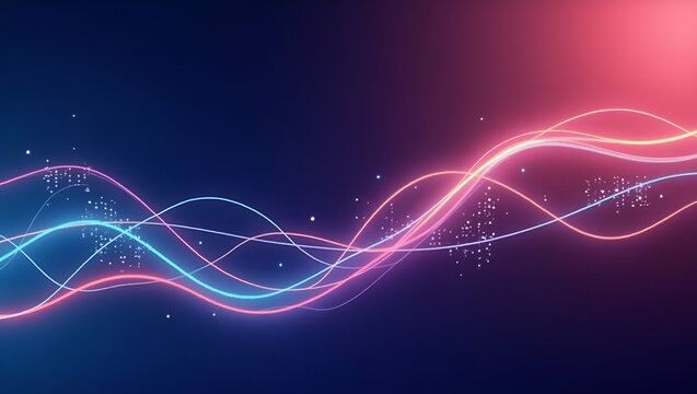 Sleek wallpaper design integrating modern abstract lines and dynamic color gradients to represent instant international payments conveying rapid global remittance secure cross border transfers and inn