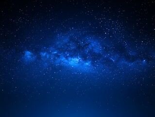 Fototapeta premium A beautiful depiction of the night sky filled with stars